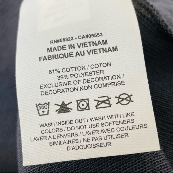 Nike Sweatshirt MenS 3XL Cover-Up Long Sleeve Anthracite Gray 400099-060‎ NWT - Picture 6 of 14